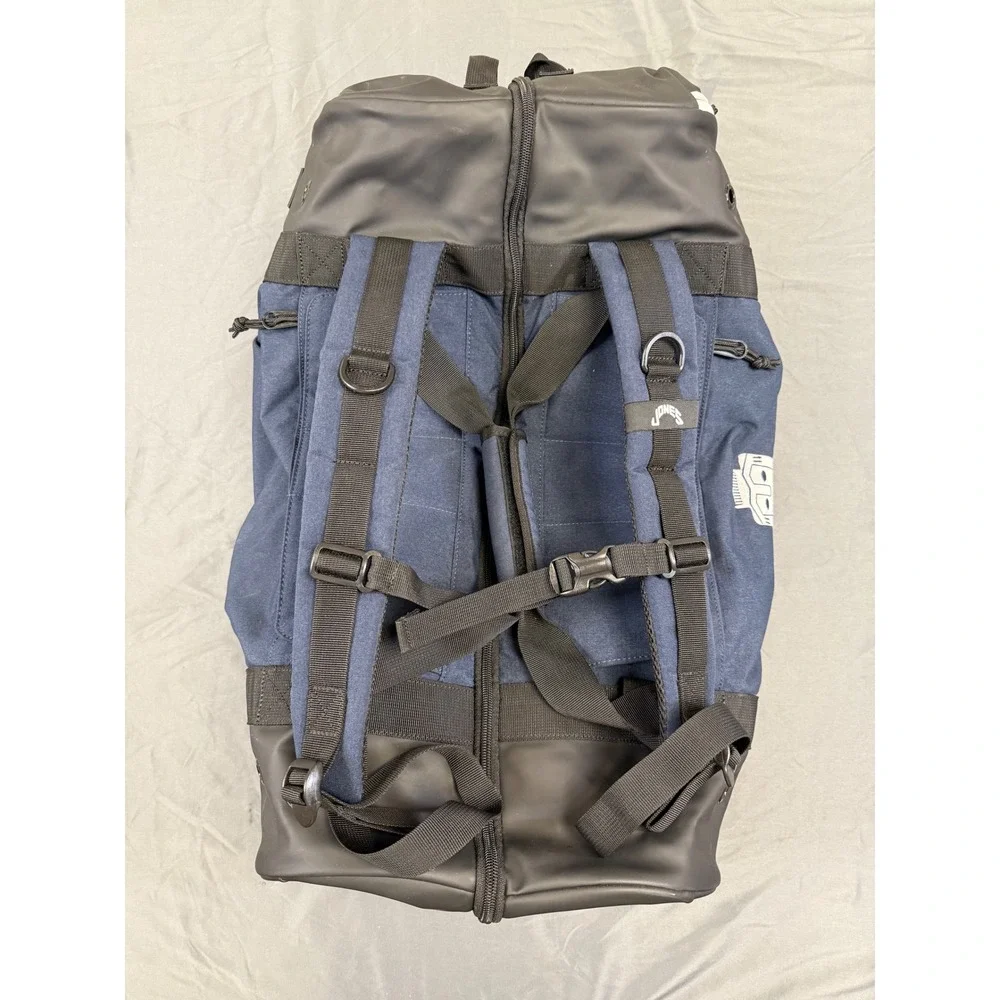 Jones Sports Co Weekender Duffel Backpack Bag Black Navy Blue Bag‎ Illahe Hills